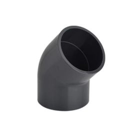 Pvc 45° Yapıştırma 50 mm Muflu Dirsek