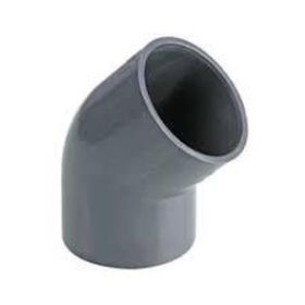 Pvc 45° Yapıştırma 50 mm Muflu Dirsek