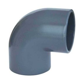 Pvc 90° Yapıştırma 63 mm Muflu Dirsek