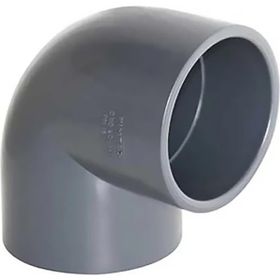 Pvc 90° Yapıştırma 75 mm Muflu Dirsek
