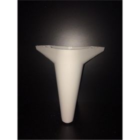 PVC Burada Asya 15 cm 10 Adet Beyaz Mobilya Ayağı