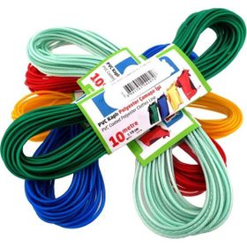 Pvc Kaplı 10 mt Renkli İp