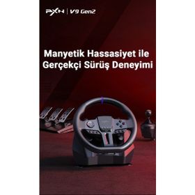 Pxn V9 GEN2 PC-XBOX One/Series-PS4 Uyumlu Direksiyon Seti