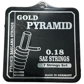 Pyramid 0.18 Kısa Sap Bağlama Takım Tel
