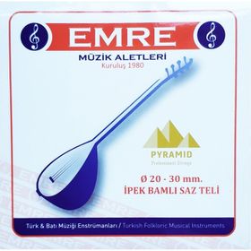 Pyramid 0.20 Uzun Sap Bağlama Takım Tel