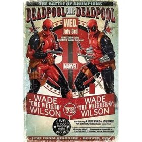 Pyramid International Deadpool Wade vs Wade Poster