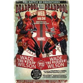 Pyramid International Deadpool Wade vs Wade Poster