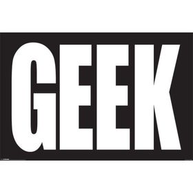 Pyramid International Geek Maxi Poster