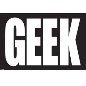 Pyramid International Geek Maxi Poster