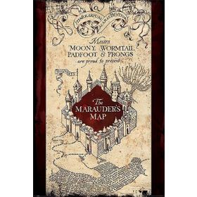 Pyramid International Harry Potter The Marauders Map Maxi Poster