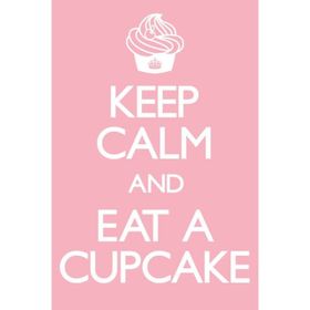 Pyramid International Keep Calm And Eat A Cupcake Maxi Poster