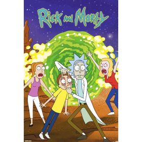 Pyramid International Maxi Rick And Morty Portal Poster