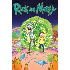 Pyramid International Maxi Rick And Morty Portal Poster