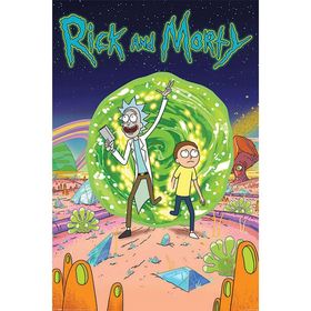 Pyramid International Maxi Rick And Morty Portal Poster
