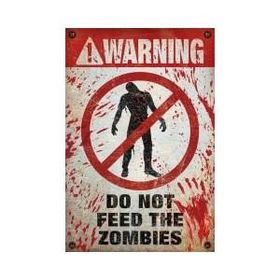 Pyramid International Maxi Warning Do Not Feed The Zombies Poster