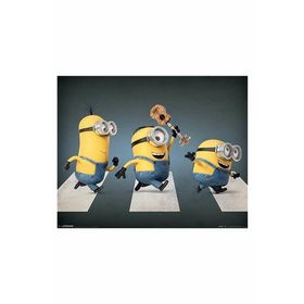 Pyramid International Minions Abbey Road Poster