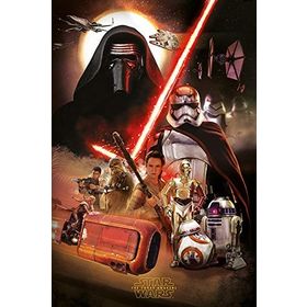 Pyramid International Star Wars Episode VII Montage Maxi Poster