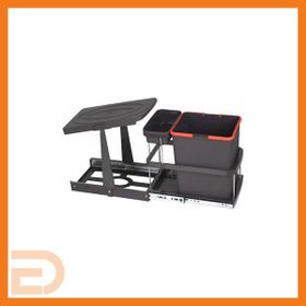 Pyramith 16+1 lt Antrasit Çöp Kovası