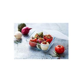 Pyrex 219P001-7044 2 lt Kare Kapaklı Saklama Kabı