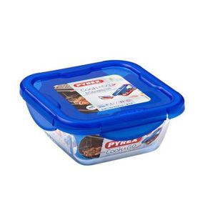 Pyrex 285PG00-7146 0.8 lt Kare Kapaklı Saklama Kabı