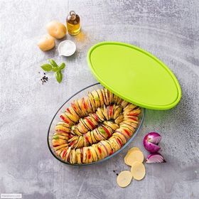 Pyrex 346P002-7045 35x24 cm Cam Saklama Kabı