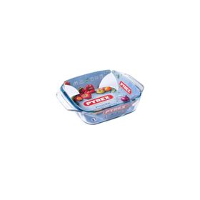 Pyrex 400B000 Kare Cam Fırın Kabı