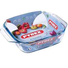 Pyrex 400B000 Kare Cam Fırın Kabı