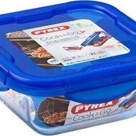 Pyrex Cook Go 0.8 lt Kare Cam Saklama Kabı