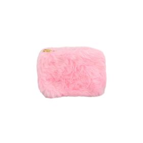 Pyrus Peluş Pembe 1 Makyaj Çantası
