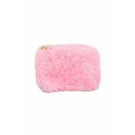 Pyrus Peluş Pembe 1 Makyaj Çantası