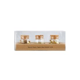 Pyrus SC900140 3lü Gold Kavanoz Set