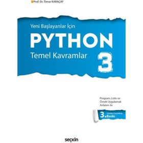 Python 3 - Timur Karaçay
