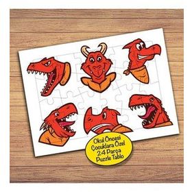 PZ141 Vahşi Dinazorlar Çocuklara Özel Puzzle Yapboz Tablo