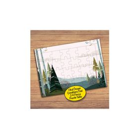 PZ187 Amazon Ormanları Çocuklara Özel Puzzle Yapboz Tablo