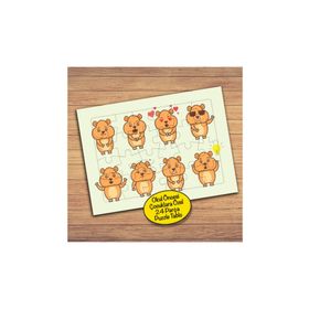 PZ81 Farklı Sevimli Ayıcıklar Çocuklara Özel Puzzle Yapboz Tablo