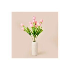 Q-Art 38 cm Açık Pembe Manolya Yapay Çiçek