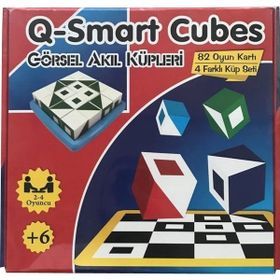 Q-Bitz Smart Cubes Görsel Beceri Küpleri Akıl ve Zeka Oyunu