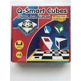 Q-Bitz Smart Cubes Görsel Beceri Küpleri Akıl ve Zeka Oyunu