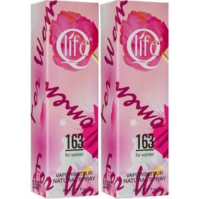 Q Life No:163 EDC 2x50 ml Kadın Parfüm