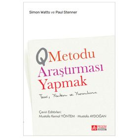 Q Metodu Araştırması Yapmak Teori Yöntem ve Yorumlama - Pegem Akademi Yayıncılık