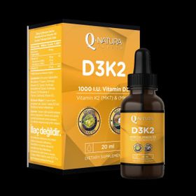Q-Natura Series D3K2 Vitamini 20 ml Damla