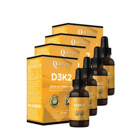 Q-Natura Series D3K2 Vitamini 4x20 ml Damla