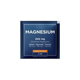 Q-Natura Series Magnesium Malat Glisinat Taurat Portakal Aromalı 30 Saşe