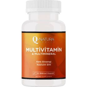 Q-Natura Series Multivitamin Multimineral 30 Kapsül