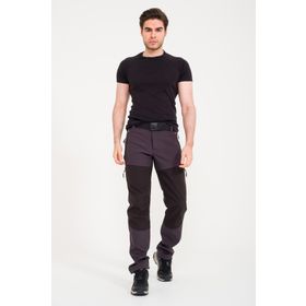 Q Steinbock 212240 Kaunas Softshell Siyah Outdoor Erkek Pantolon