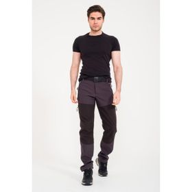 Q Steinbock 212240 Kaunas Softshell Siyah Outdoor Erkek Pantolon
