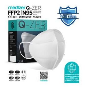 Q-Zer FFP2 N95 40'lı Maske