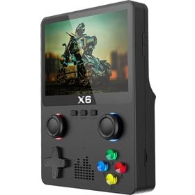 Qasul X6 Taşınabilir HD Görüntü 1000 Oyun Retro Oyun Konsolu