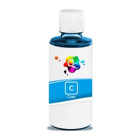 QC Brother DCP-T920DW Uyumlu 140 ml C Cyan Mavi Dye Yazıcı Mürekkebi
