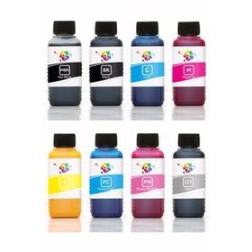 QC Canon Imageprograf IPF8400S Yazıcı Uyumlu Pro Serisi 100 ml Mürekkep Seti Kartuş Mürekkebi